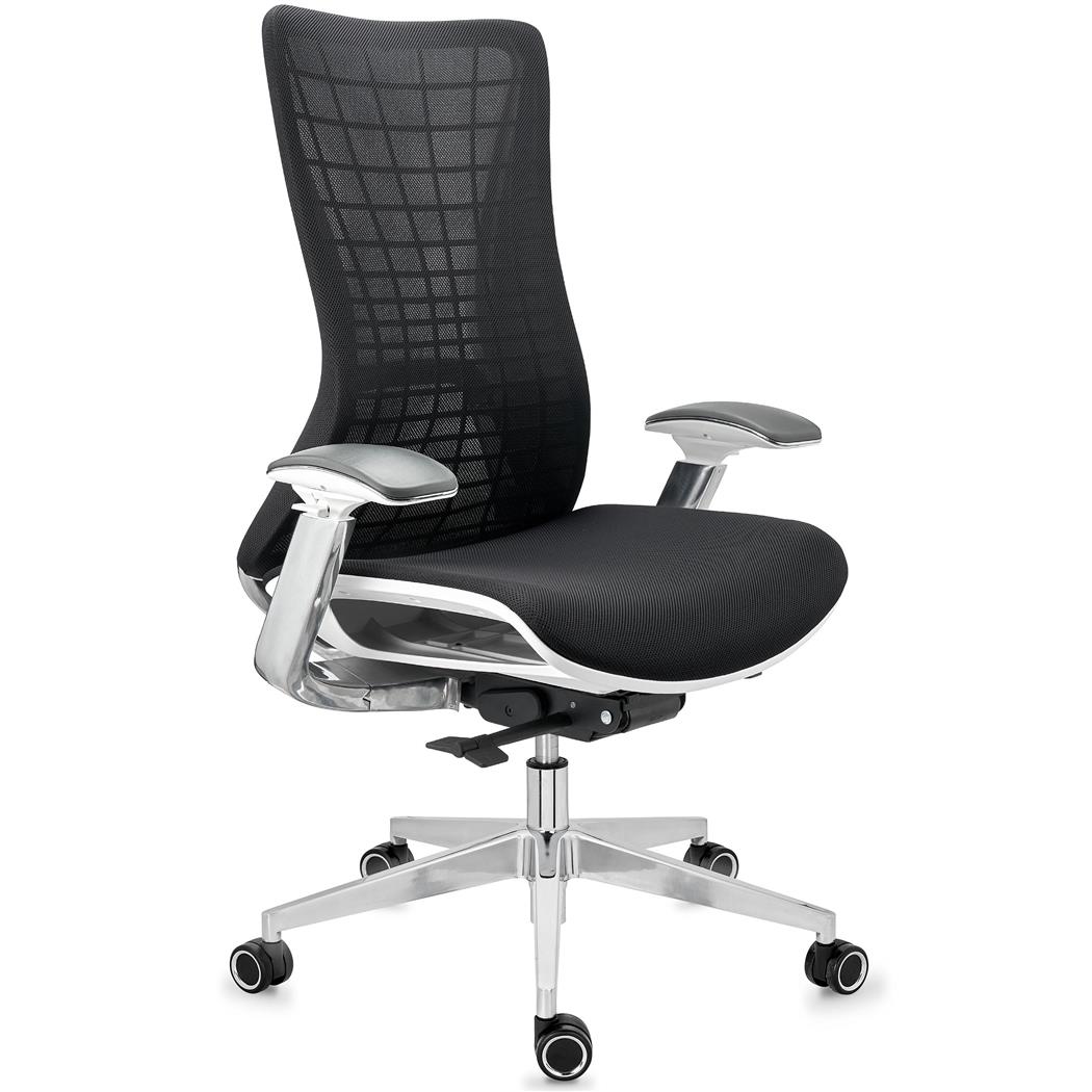 DEMO# Ergonomischer Bürostuhl ENERGY, Einmaliges Design, Hochwertige Technik und Qualität, Farbe Schwarz